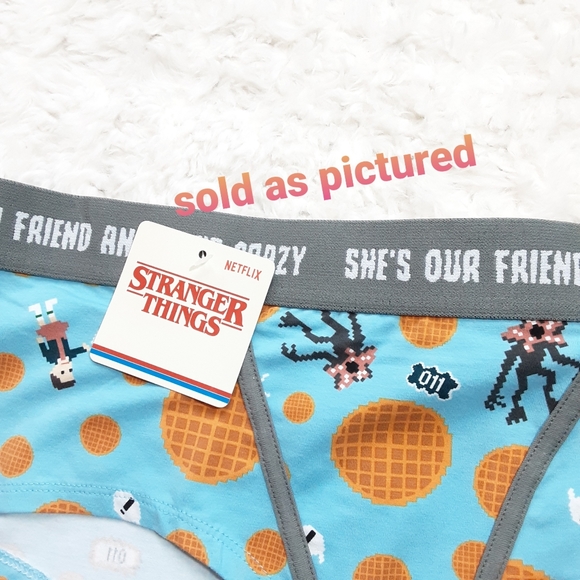 Stranger Things 8-Bit Eleven Waffles Hipster Panty - Picture 4 of 6
